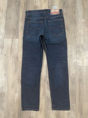 Diesel Men's Dark Indigo Slim Straight Jeans